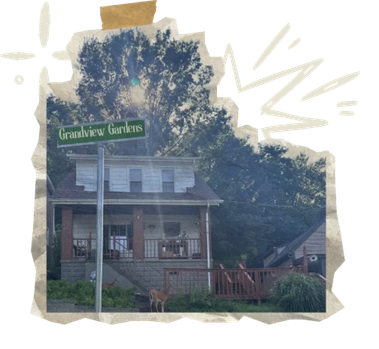 Grandview Gardens outdoor garden and gathering space